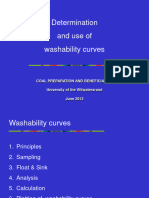 Washability Curves - Wits - June 2013