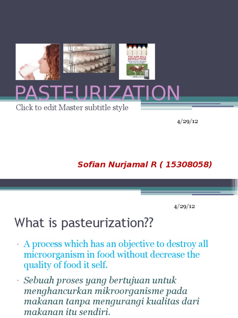 Pasteurization Methods: A Comparison of Holding, Flash, and Ultra High ...