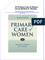 How To Download Ebook PDF Primary Care of Women 2Nd Edition by Barbara K Hackley Ebook PDF Docx Kindle Full Chapter