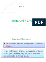 Phil History Module-1 Historical-Sources