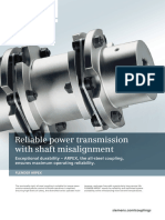 Reliable Power Transmission With Shaft Misalignment