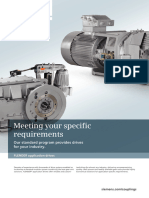 Meeting Your Specific Requirements: Our Standard Program Provides Drives For Your Industry