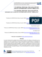 Sistema Web para Visualización de Horario Escolar