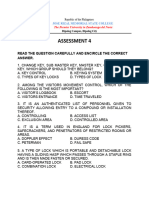 Security - Assessment 4