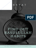 Find Out Rasullullah Habits