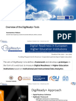 Overview of The Digiready+ Toolsvalladolid July2023
