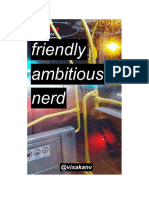 Friendly Ambitious Nerd v1.0 (Visakan Veerasamy)