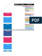 Social Media Content Calendar (To Use The Template, Click The "File" Tab and Select "Make A Copy... ")