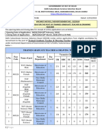 Final Advt. No. 02-2024 Trained Graduate Teachers Drawing Teacher