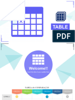 Table Templates