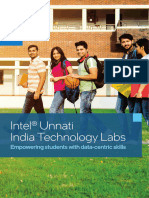 Intel Unnati India Technology Labs Brochure November 2023