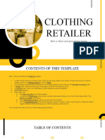 Clothing Retailer