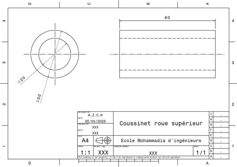 Technical Drawing Specifications A4 | PDF