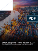 Fitch EMEA Seaports - Peer Review 2023 - 2023-03-23