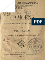 Camoens - Halm Friedrich - Bucuresti - 1909