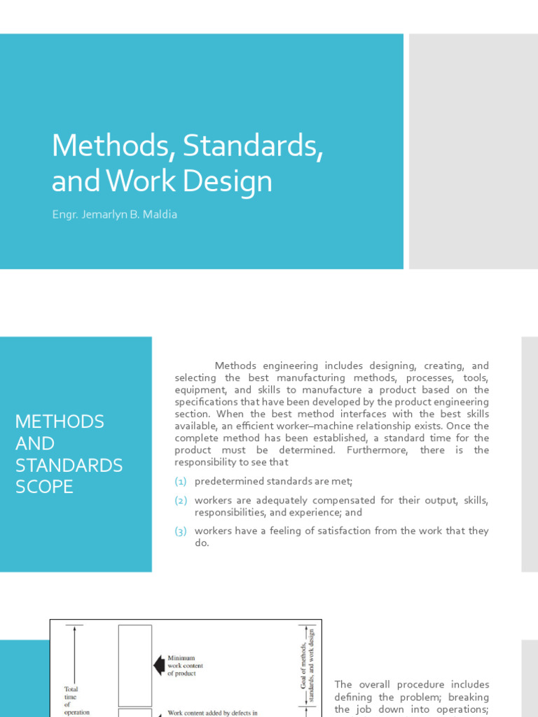Methods and Standards in Work Design | PDF | Systems Science | Business