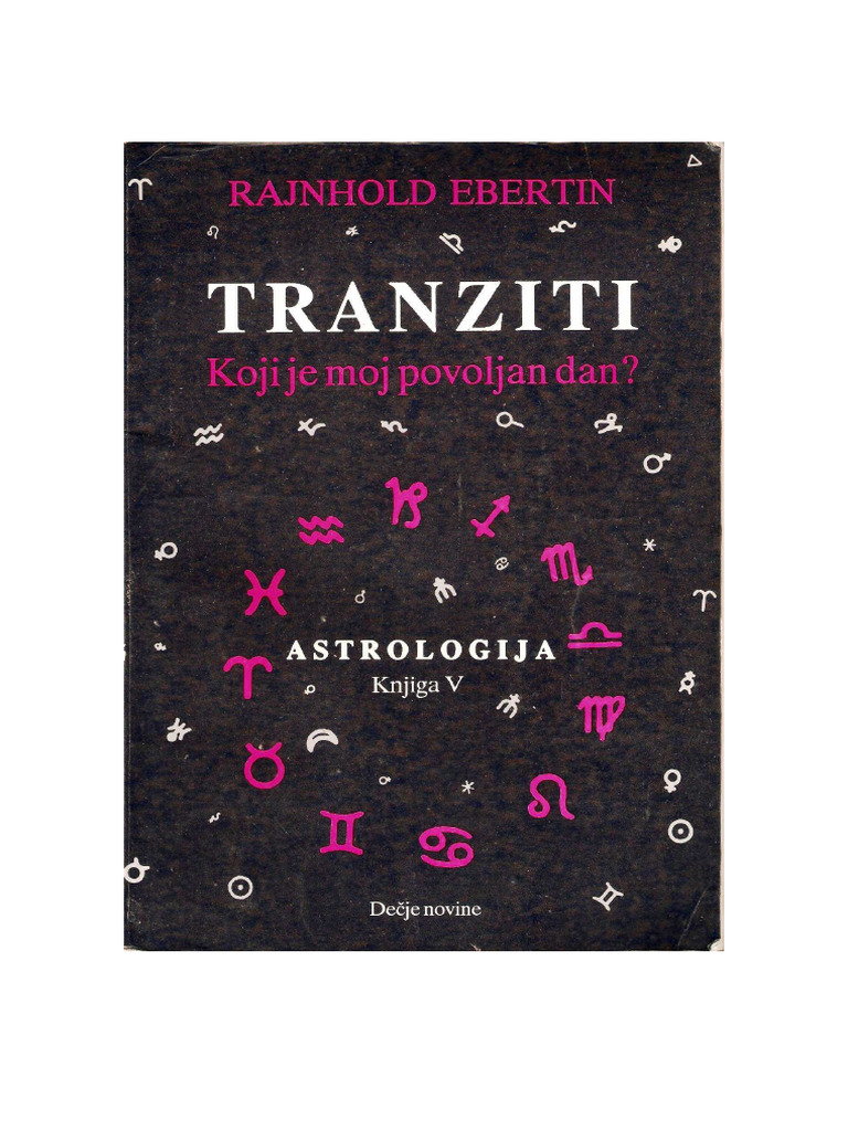Astrologija Rajnhold 71 Strana | PDF