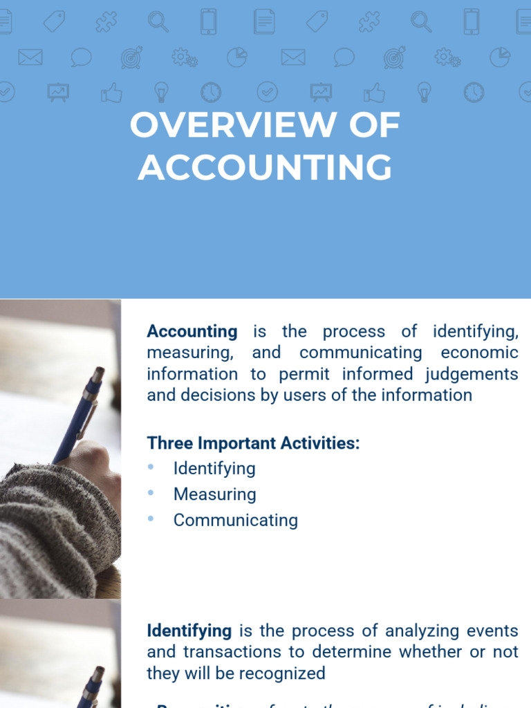 Overview of Accounting | PDF | Accounting | International Financial ...
