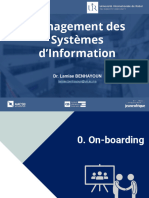 Management Des Systèmes D'information: Dr. Lamiae BENHAYOUN