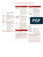 Income Tax in Real Estate Transactions
