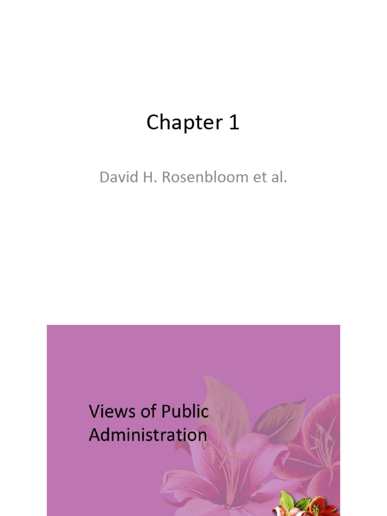 Chapitre 1 par David H. Rosenbloom | PDF | Religion et spiritualité