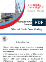 Ethernet Cable Color Coding