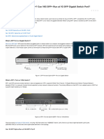 Is SFP Compatible With SFP+ - Can 10G SFP+ Run at 1G SFP Port - FS Community