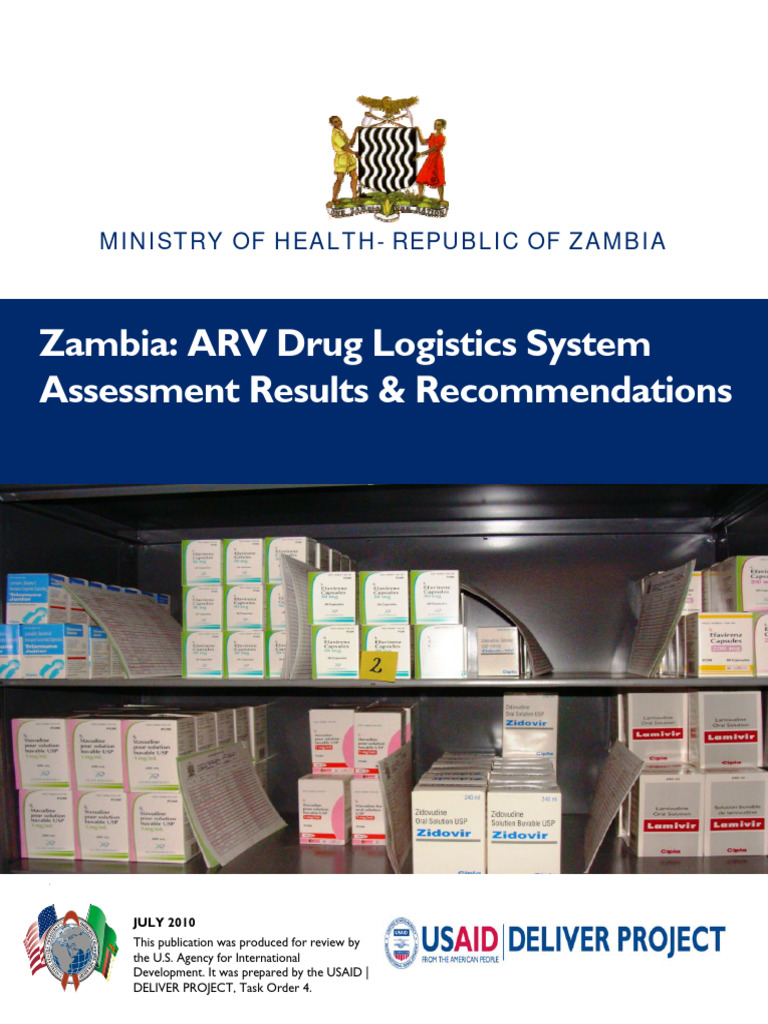 Zambia ARV Drug Logistics Review | PDF | Social Science
