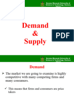 Econ 151 Lecture Two - Demand and Supply