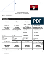 BEST FORM HRG 004 Formulir Lamaran Kerja