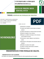 Formation1 - Gestion de Feuilles de Calcul