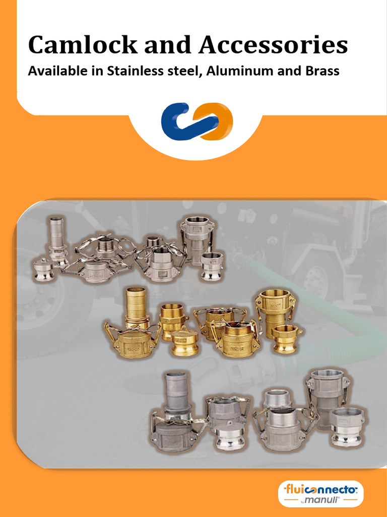 Camlock Couplings and Accessories Guide | PDF