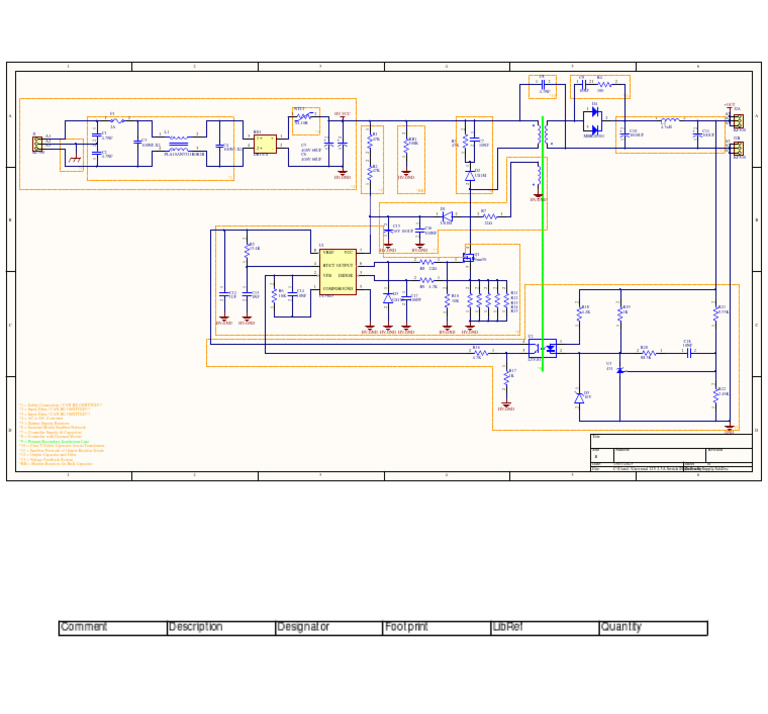 12V 2.5A SMPS Circuit Schematic | PDF | Rectifier | Electronics