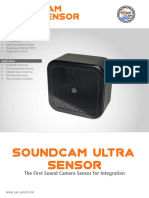 Tech Specs SoundCam Ultra Sensor 2021