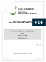 Afrikaans SAL P1 May-June 2021 MG KwaZulu-Natal