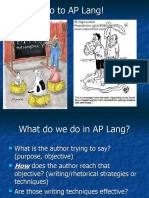 Intro To AP Lang