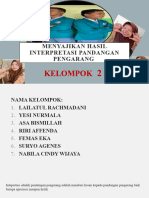 Menyajikan Hasil Interpretasi Kelompok 2