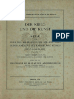 Der Krieg Und Die Kunst - Amersdorffer Alexander - Berlin - 1916
