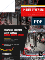 Propuesta de Convenio Planet Gym y CFA