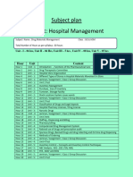 Drug Management - Unit 1