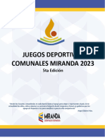 V Juegos Deportivos Comunales Miranda 2023-1