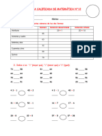 Práctica Calificada de Matemática N 12