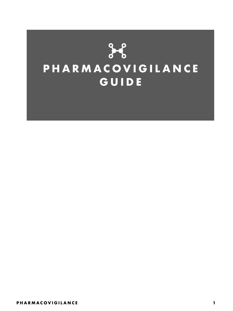 Pharmacovigilance Training Manual | PDF | Pharmacovigilance | Clinical ...