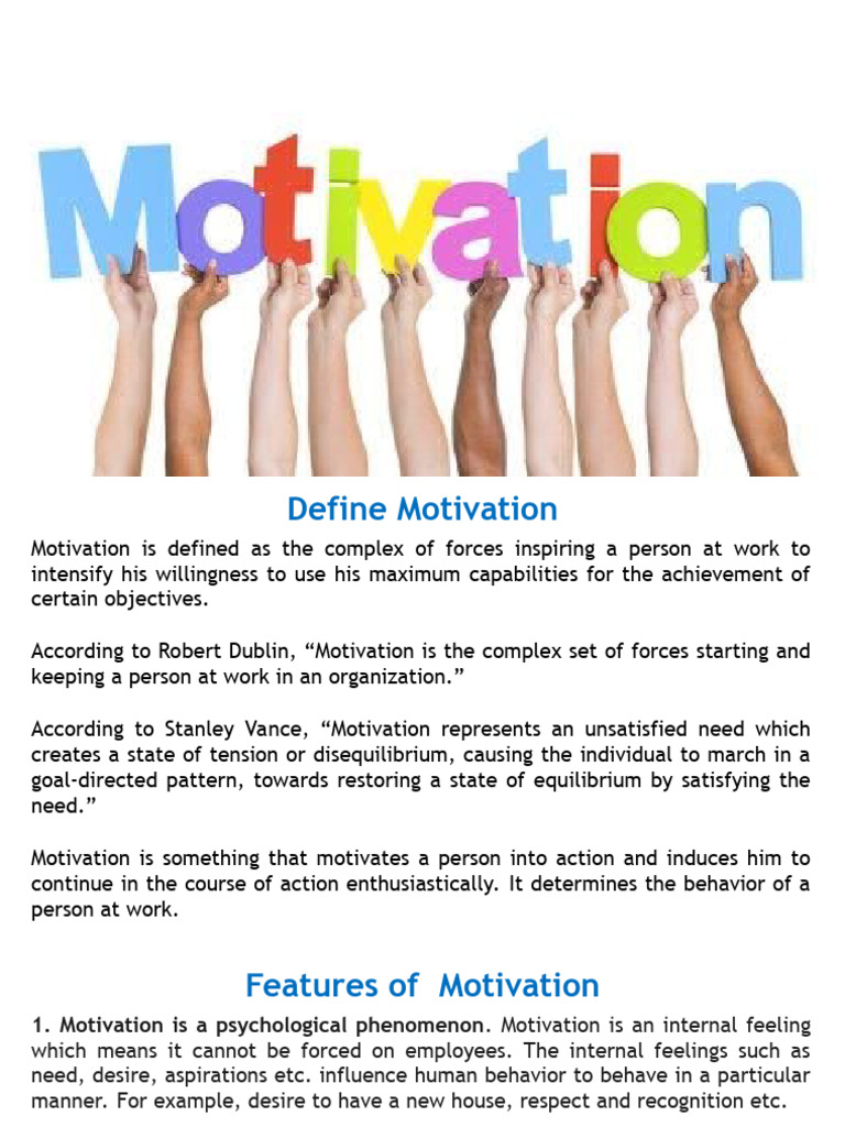 Understanding Work Motivation Dynamics | PDF | Motivational