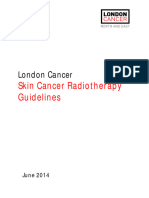 London Cancer Skin Radiotherapy Guidelines 2013 v1 0