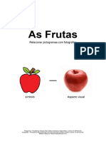 Relacionar Pictograma Fotografia Frutas