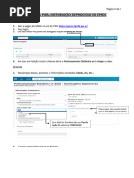 Guia para Iniciar Processo no eproc | PDF