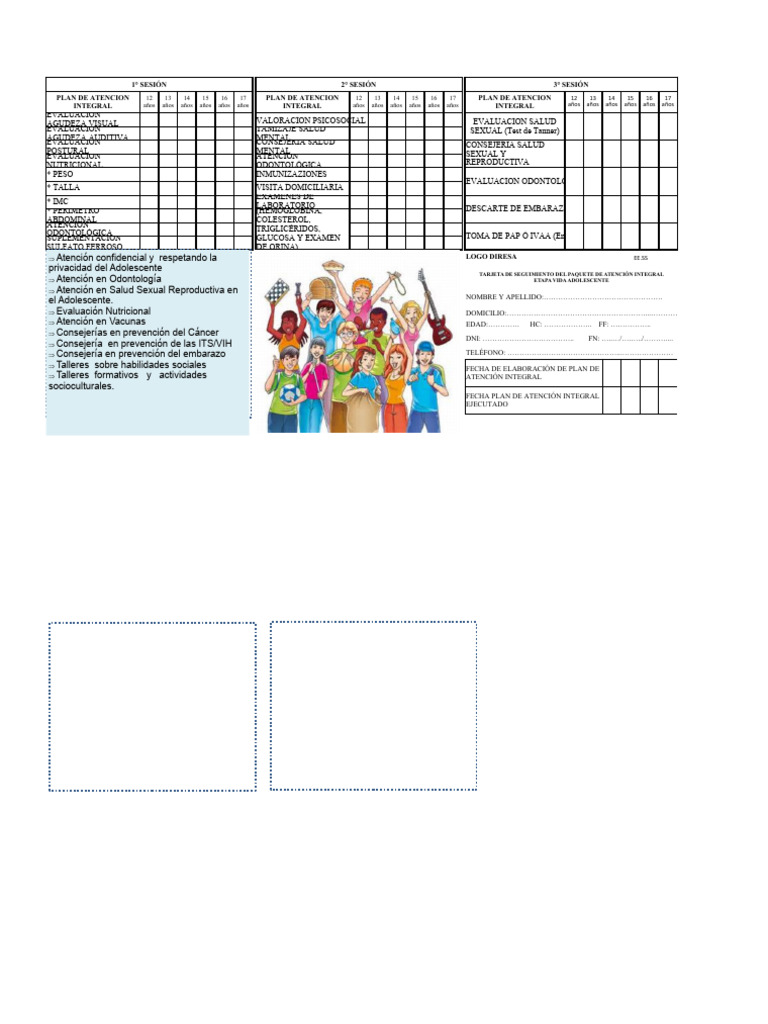 Carnet de Adolescente Actual | PDF | Cuidado de la salud | Medicina