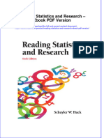 How To Download Reading Statistics and Research Ebook PDF Version Ebook PDF Docx Kindle Full Chapter