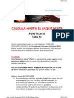Calcula Hasta El Jaque Mate: Parte Práctica Extra #2